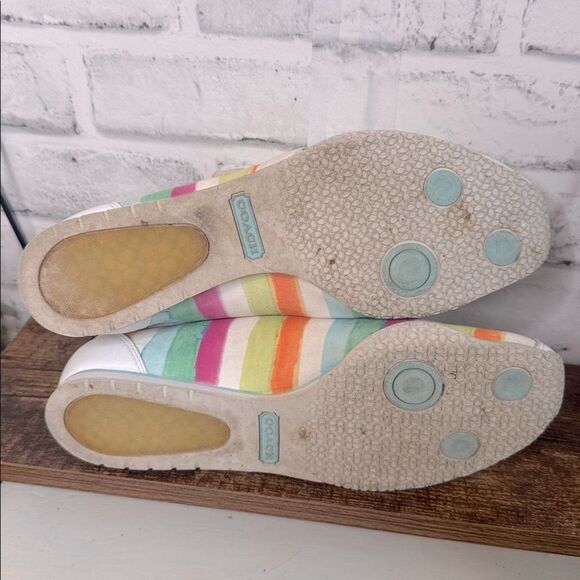 COACH CLASSIC SIGNATURE KYRIE VINTAGE TENNIS JOGGING SNEAKER SHOES WOMENS 8 - Picture 6 of 6